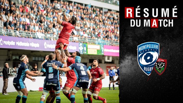 Résumé Montpellier/Toulon TOP14 J7