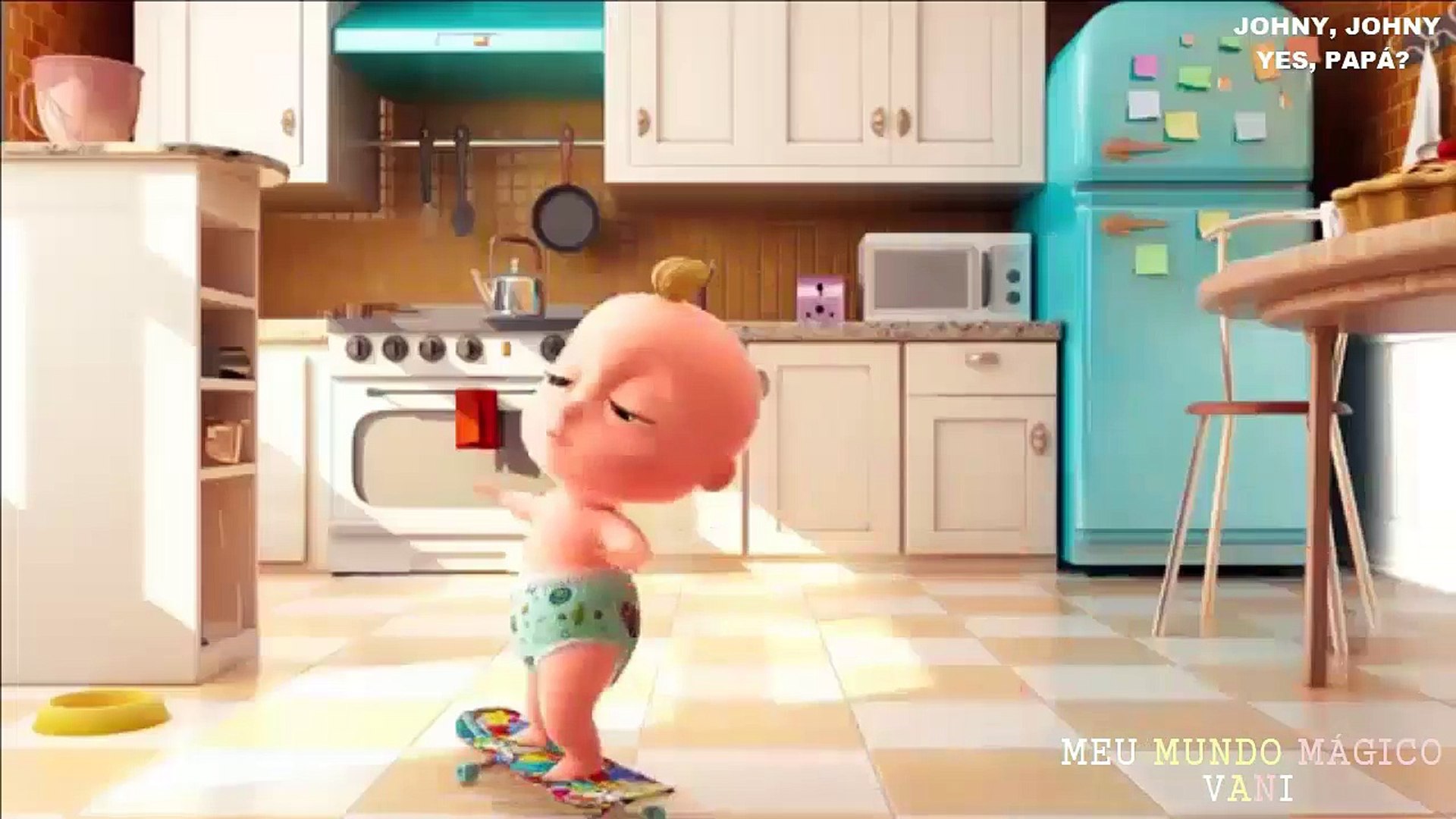 CANCIÓN INFANTIL: JOHNY, JOHNY   YES, PAPÁ -  THE BEST SONG FOR CHILDREN (INGLÉS)