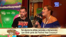 Artistas nacionales e internacionales serán parte del Festival Heat Guayaquil