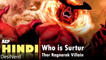 Who is Surtur ¦ Thor Ragnarok Villain ¦ Explained in Hindi