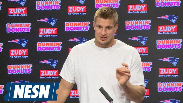 Rob Gronkowski Patriots vs. Chiefs Week 6 Wednesday Press Conference