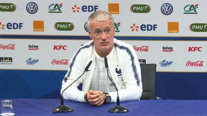 Bleus - Deschamps : ''Mbappé est hors catégorie''