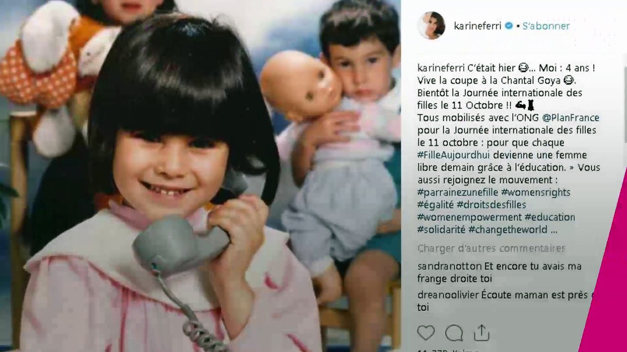 Laura Smet, Karine Ferri, elles dévoilent d’adorables photos d’elles enfants pour la bonne cause