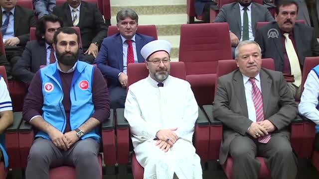 Diyanet İşleri Başkanı Erbaş: Yardımseverlik Milletimizin Genlerinde Var