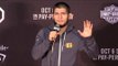 Khabib Nurmagomedov Apologies For Post-Fight Melee After Defeating Conor McGregor