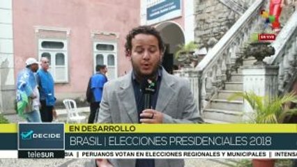 Tải video: teleSUR Noticias: alta participación elección general brasileña