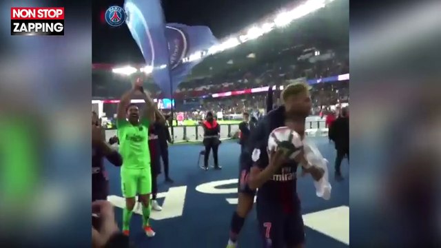 PSG-OL : L'immense joie des joueurs parisiens après leur victoire (Vidéo)