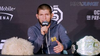 UFC 229 Nurmagomedov post-fight press conference