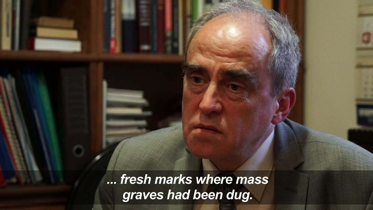 Russian historians use Nazi photos to find Stalin-era mass grave