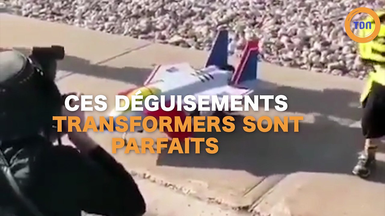 Ces costumes "Transformers" sont parfaits !