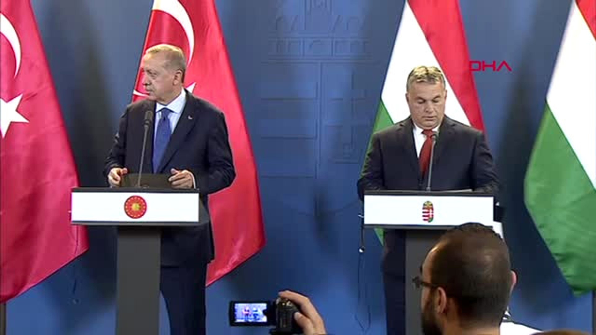⁣Cumhurbaşkanı Erdoğan Macaristan Başbakanı Viktor Orban ile Ortak Basın Toplantısı Düzenledi 1
