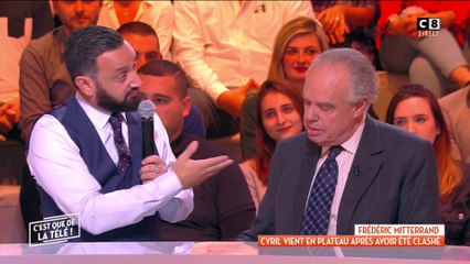 Cyril Hanouna taclé par Frédéric Mitterrand, il lui répond en direct !