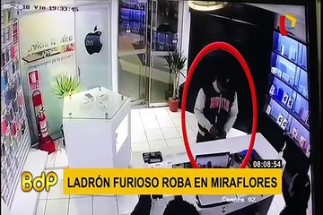 Miraflores: criminales extranjeros asaltaron local del Centro Comercial 'El Líder'