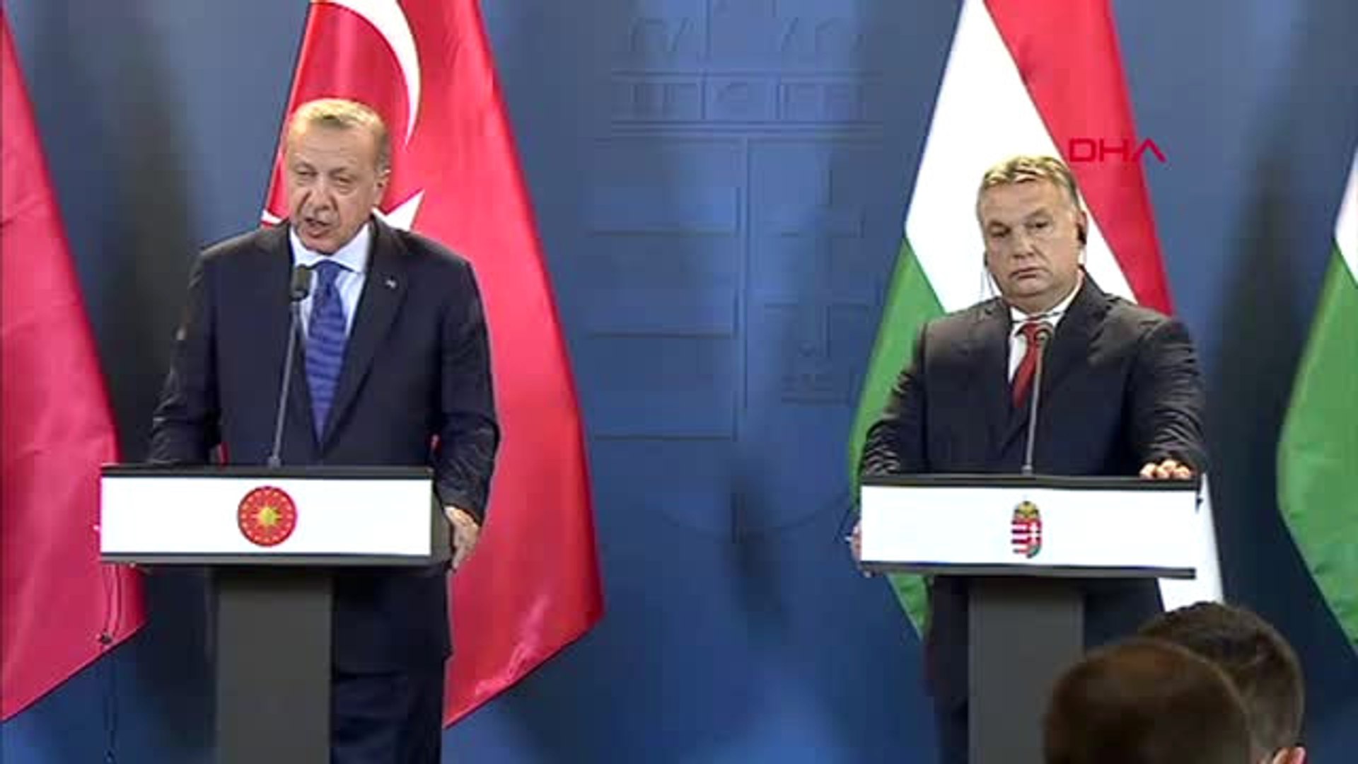 ⁣Cumhurbaşkanı Erdoğan Macaristan Başbakanı Viktor Orban ile Ortak Basın Toplantısı Düzenledi 2
