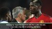 Pogba v Mourinho spat is 'exaggerated', says Deschamps