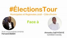 Elections Tour 2018 : Ahmadou Salif N'DIAYE nous présente son programme électoral