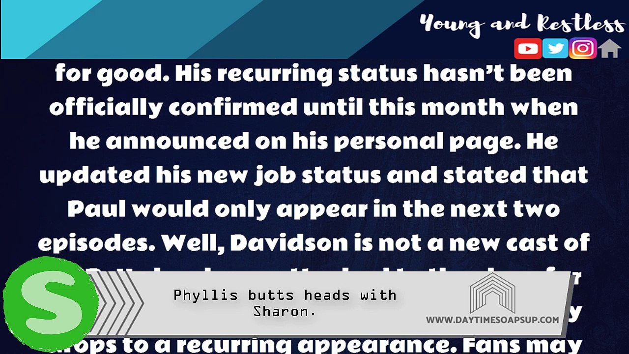 The Young and the Restless spoilers: Is Paul’s absence making way for Rey’s reign?