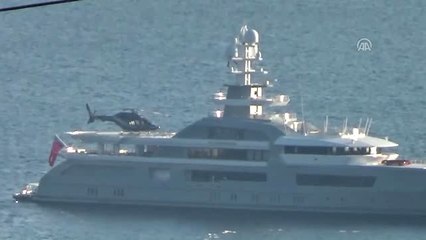 Lüks Motoryat Bodrum'a Demirledi