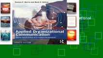 D.O.W.N.L.O.A.D [P.D.F] Applied Organizational Communication: Theory and Practice in a Global