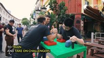 How big are your guns?  If you think you can take on the Singapore Armwrestling club, they're at The Public House every Saturday. (Via CNA Lifestyle)