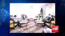 دیدار زلمی خلیل‌زاد با مقام‌های افغان از بهر گفت‌وگو درباره روند صلح افغانستان.گزارش از شریف امیری
