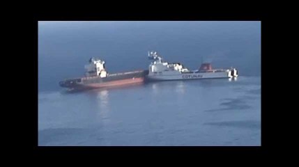 Le nettoyage de la pollution au large de la Corse a commencé