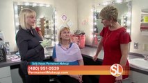 Permanent makeup artist Sally Hayes shows you how she creates permanent makeup