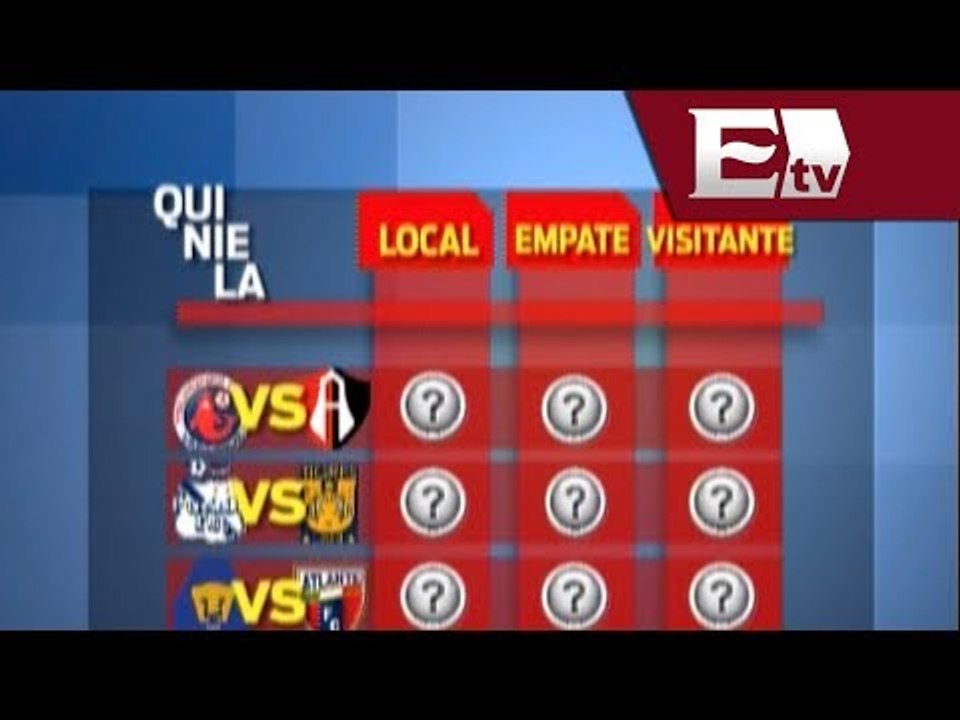 Quiniela deportiva: próximos partidos de la LiguillaMx / Adrenalina, la quiniela