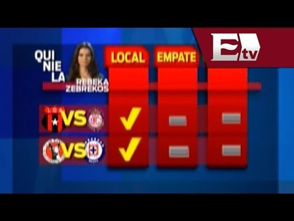 Quiniela deportiva: próximos partidos del fútbol / Adrenalina la Quiniela