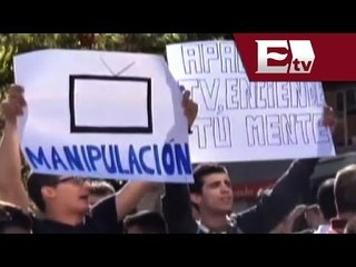 Protesta en favor de joven que arrojó plátano a Dani Alves/ Gerardo Ruiz