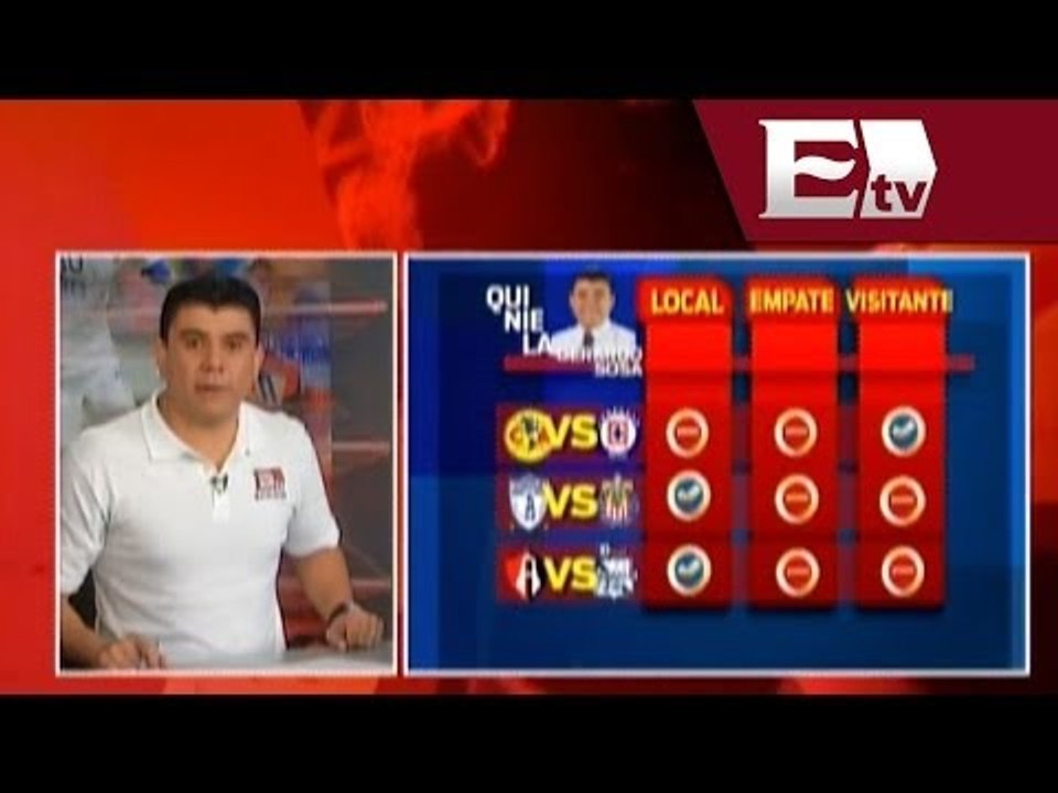 Quiniela deportiva: fútbol mexicano / Adrenalina la quiniela