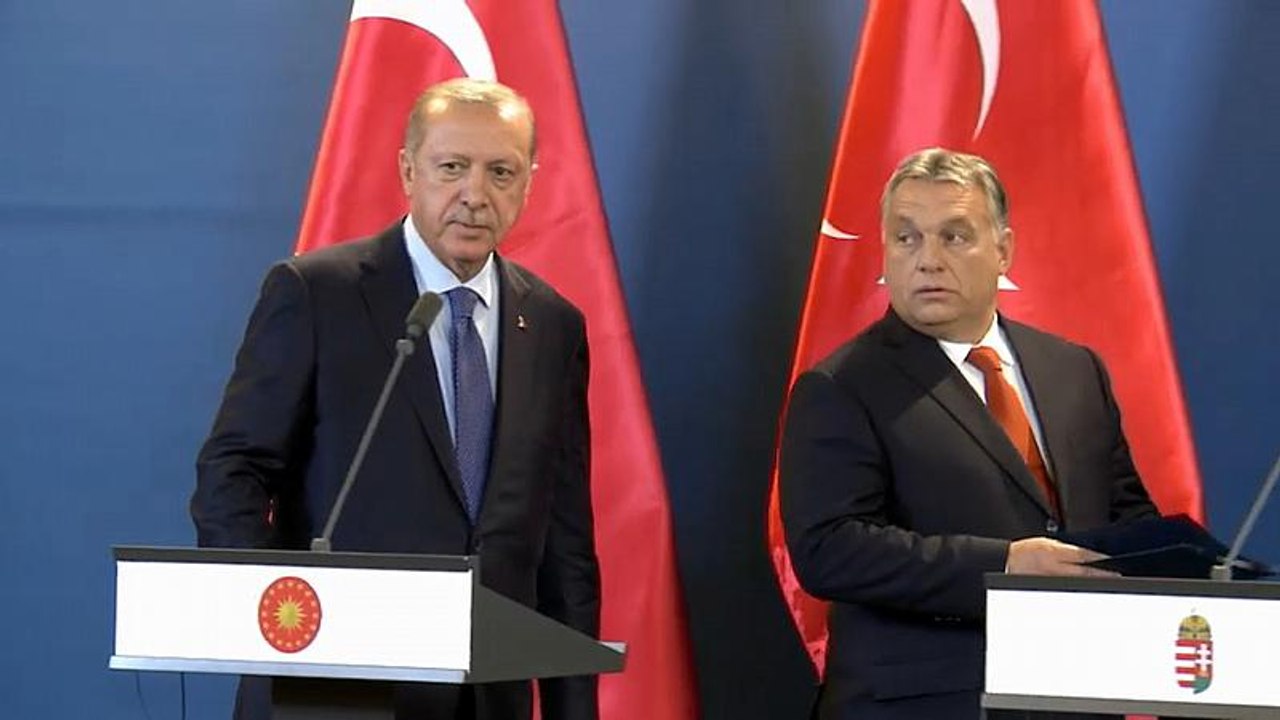 Erdogan bei Orban: Demonstrative Geschlossenheit