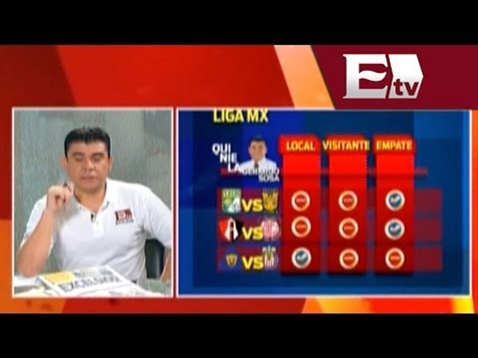 Quiniela deportiva: Pronósticos del fútbol mexicano / Adrenalina la Quiniela