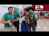 Mexicanos llegan a Brasil para apoyar al Tricolor en el Mundial/ Gerardo Ruiz