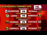 Listo el calendario para el Torneo Apertura 2014; Querétaro-Pumas abren actividad/ Gerardo Ruiz