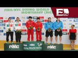 Mexicanos consiguen bronce y cuarto lugar en la serie mundial de clavados / Rigoberto Plascencia