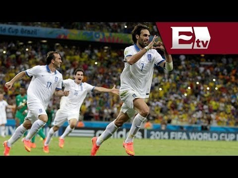Grecia vence agónicamente 2-1 a Costa de Marfil y pasa a octavos/ Viva Brasil