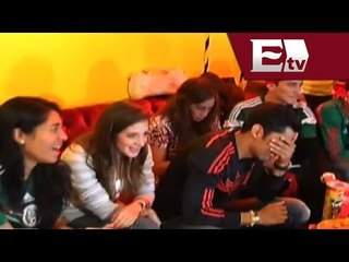 Atletas mexicanos se reúnen para ver el México vs Croacia / Rigoberto Plascencia