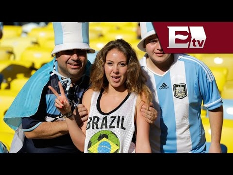 Fiesta mundialista en el Maracaná en el duelo entre Alemania vs Argentina/ Viva Brasil