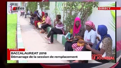 REPLAY - JT Français 20h - Pr : SARAH CISSÉ - 08 Octobre 2018