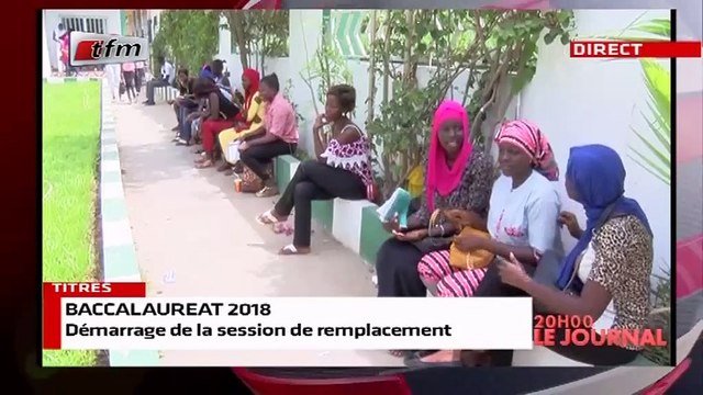 REPLAY - JT Français 20h - Pr : SARAH CISSÉ - 08 Octobre 2018