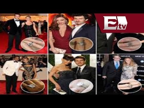 Anillos de compromiso de los famosos / Función con Joanna Vegabiestr