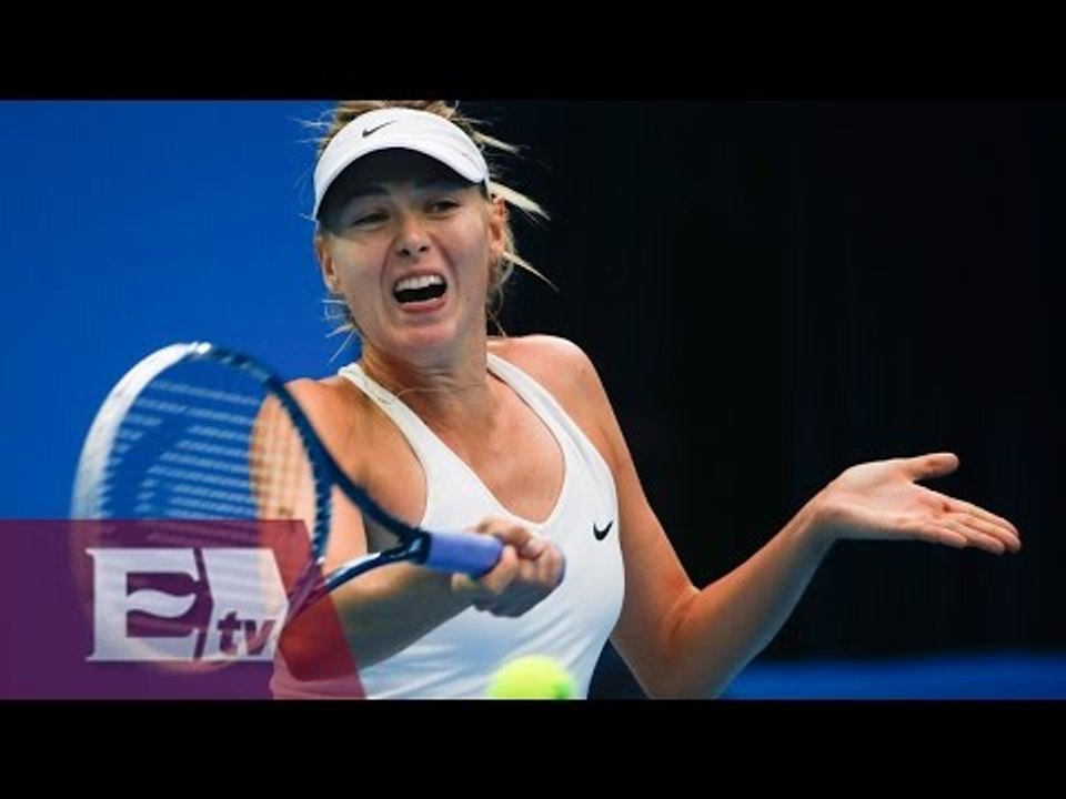 Sharapova y Ferrer, estrellas del próximo Abierto Mexicano de Tenis/ Rigoberto Plascencia
