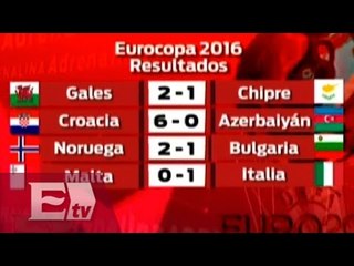 Italia y Croacia hilvanan tercer triunfo rumbo a la Euro 2016/ Rigoberto Plascencia