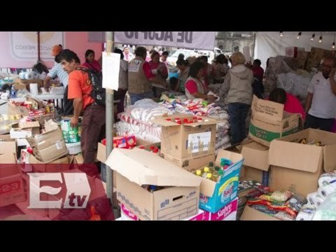 Centros de acopio en el DF para damnificados de Odile / Excélsior informa