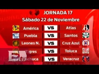 Así se jugará la Jornada 17 del Torneo Apertura 2014/ Rigoberto Plascencia