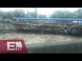 Lluvia ocasiona inundaciones y deslaves en la zona metropolitana de Monterrey  / Nacional