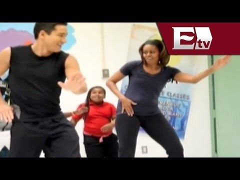 Michelle Obama demuestra su ritmo durante campaña Let´s Move / Joanna Vegabiestro