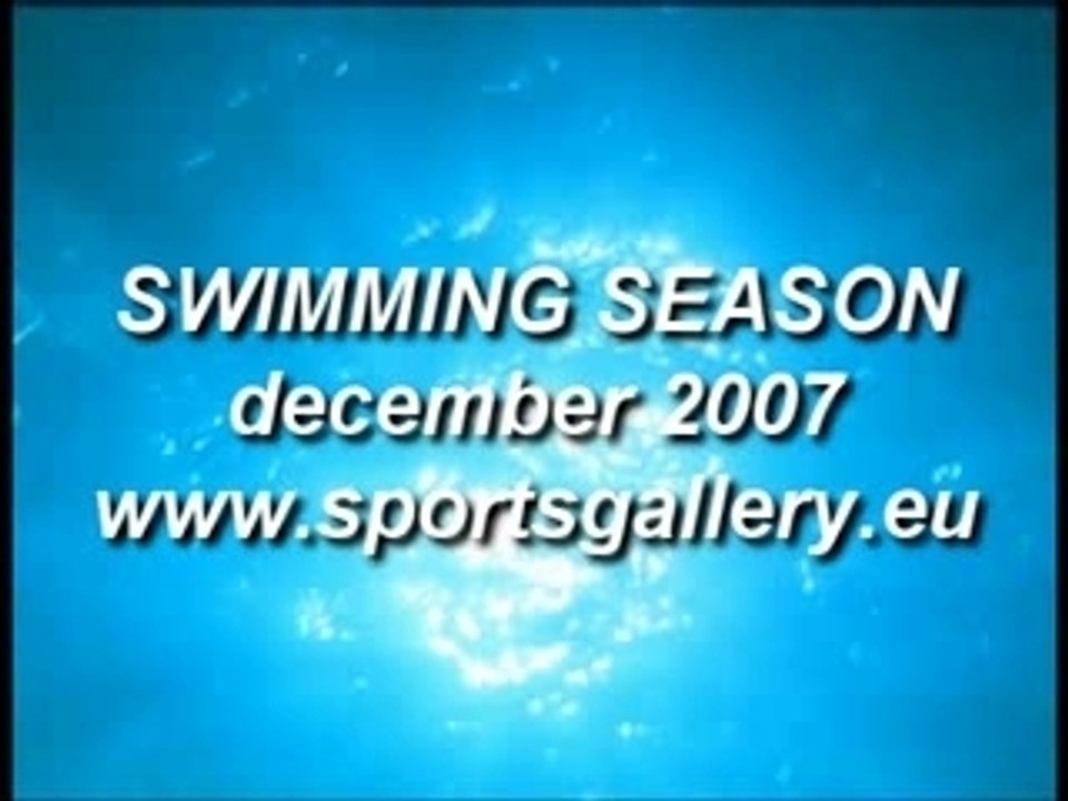 SWIMMING SEASON 2007