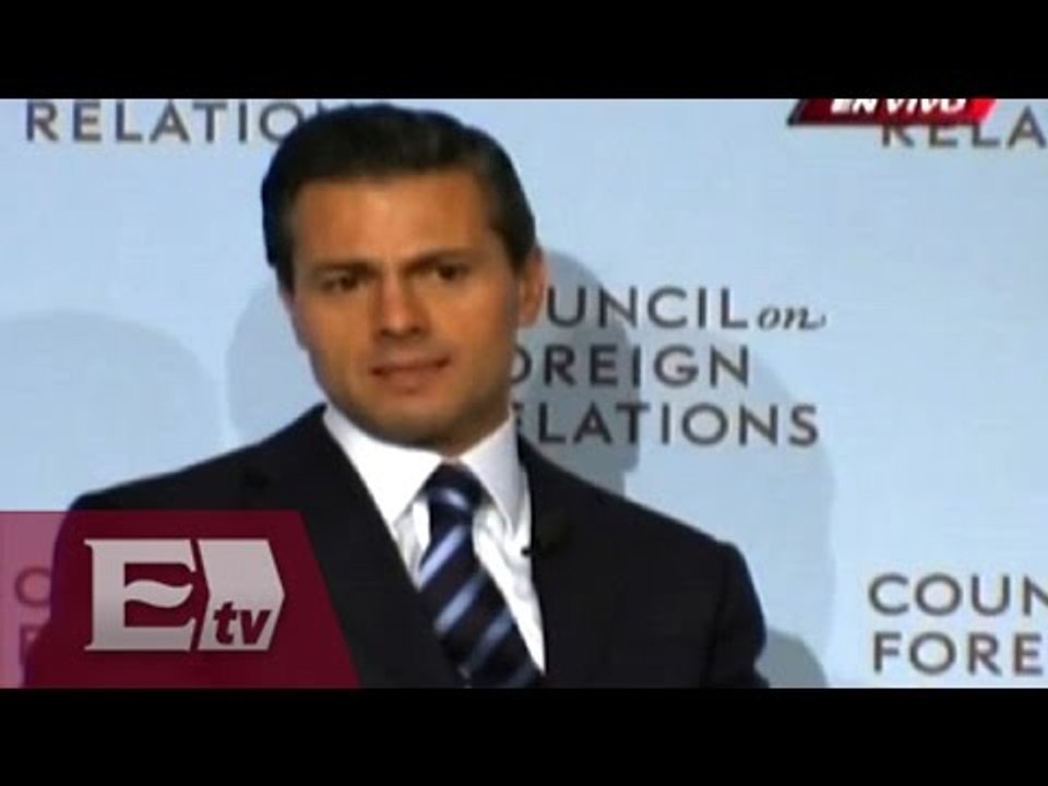 El presidente Enrique Peña Nieto en Council of Foreign Relations (Parte 2)/ Conferencia
